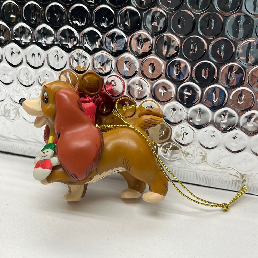 Disney Lady and The Tramp Christmas Ornament NIB